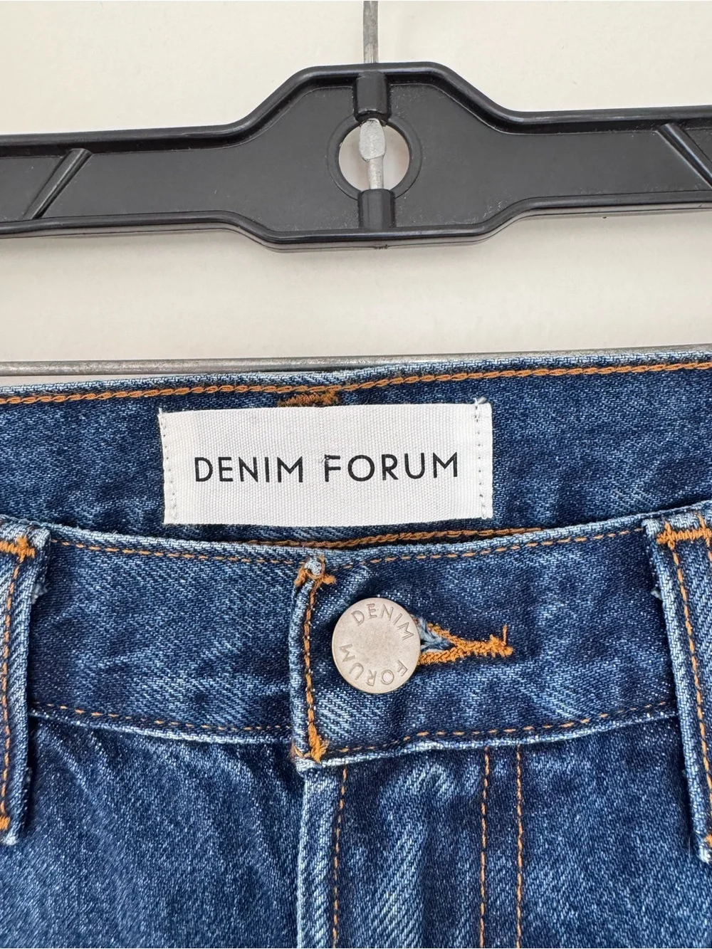 Denim Forum The 90s Iggy Low-Rise Baggy Jeans Under Pressure Dark Wash size 23